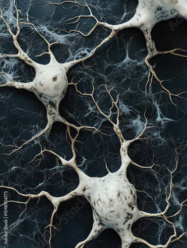 Colorful illustration of neurons showcasing intricate connections in a scientific study context
