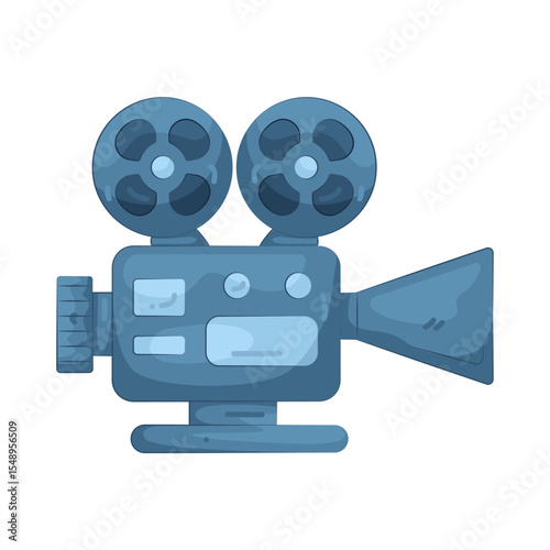 Illustration of Movie Camera