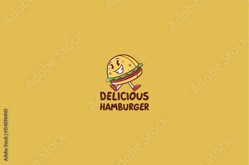 Golden Delicious Hamburger Classic Logo