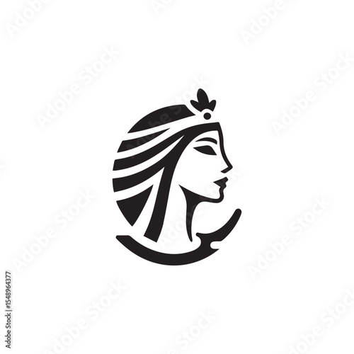 Egypt lady logo