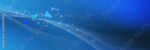 Net working technology background.Vector illustration fantastic style
