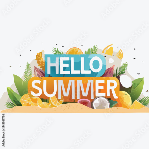 summer sale poster