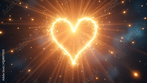 Spirit Guide A radiant woman standing in golden light set in a serene field of golden grass, radiating warmth, love, and inner peace