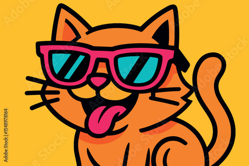 funny cat cartoon