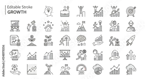 Business Development, Data Visualization, Professional Environment, Illustration