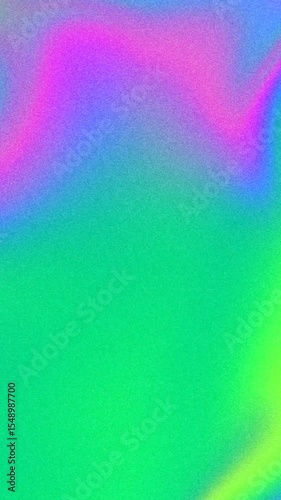 4k Iridescent Pastel Gradient - Holographic Dreamy 80s, 90s, Y2K Aesthetic