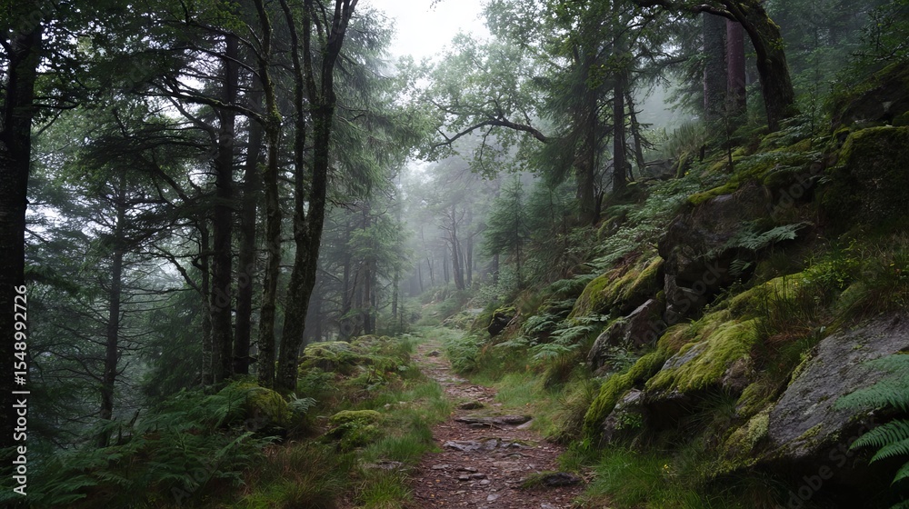 Obraz premium Rainforest illustration