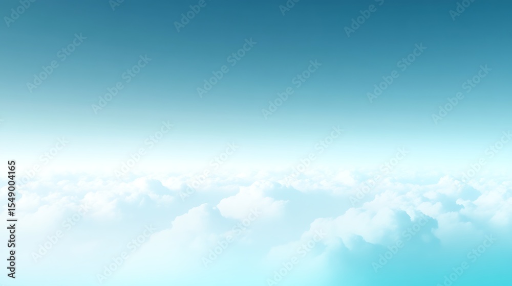 Sky view with soft clouds and blue gradient for wallpapers and backgrounds design Sky view with soft clouds and blue gradient for wallpapers and backgrounds design