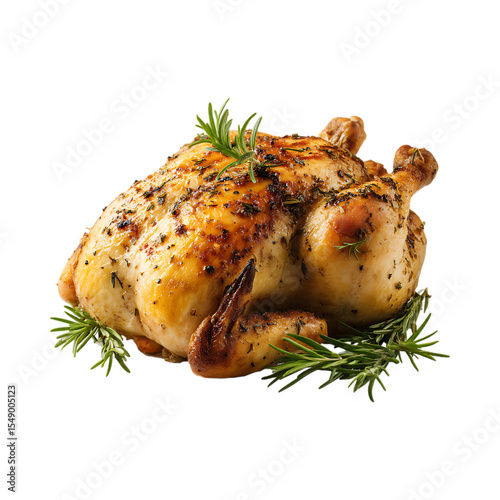 Roasted Cornish Hen A Culinary Delight against transparent background