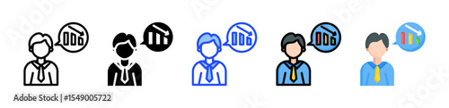 Demotion Icon Collection With Multiple Styles