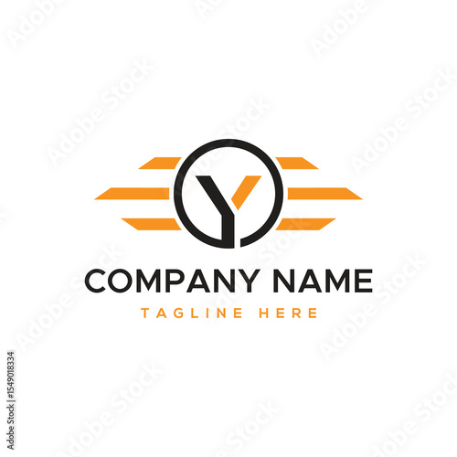 Dynamic Y Letter Logo Design Modern, Fast, and Professional Branding