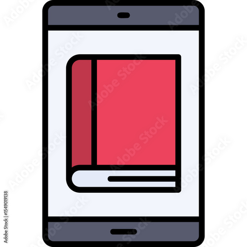 Education App Vector Icon Design