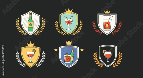 The Art of Elegant Elixirs and Cocktails in Crafting Sophisticated Heraldic Bar Design