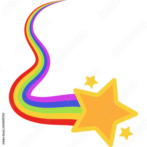 Retro Shooting Star 
