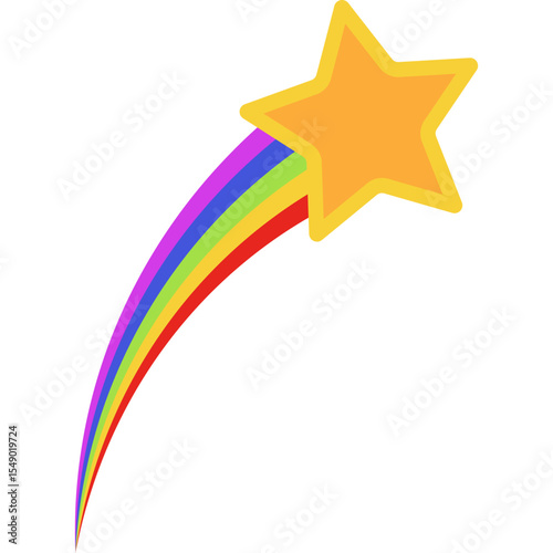Retro Shooting Star 
