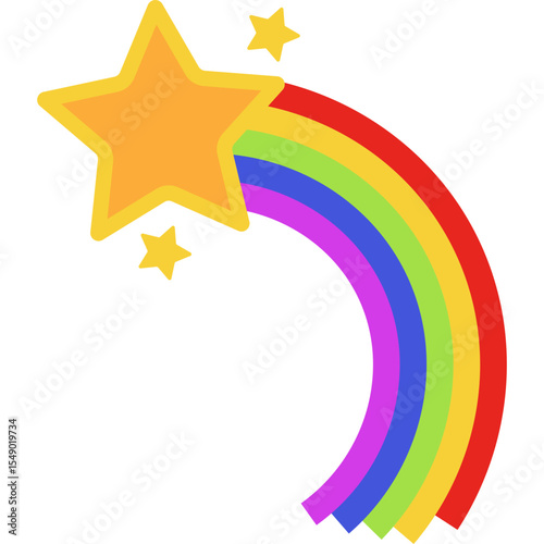Retro Shooting Star 