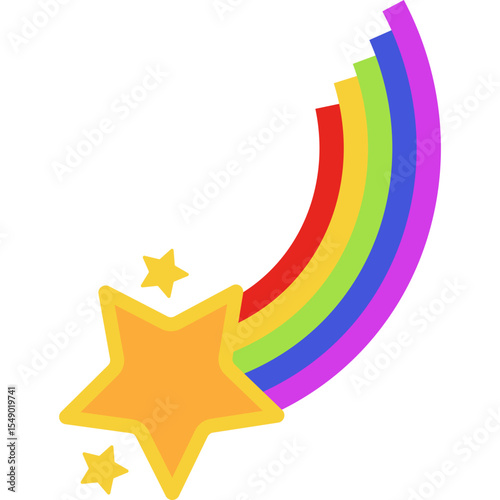 Retro Shooting Star 