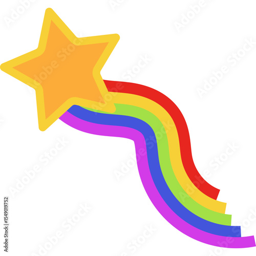 Retro Shooting Star 