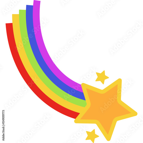 Retro Shooting Star 