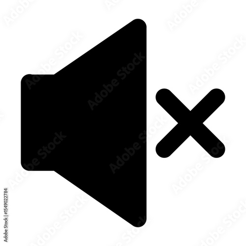 Clean solid vector icon volume for user interface design. Ideal for web dashboards, mobile apps, UI kits, and prototypes. Scalable SVG format for easy integration in digital projects.