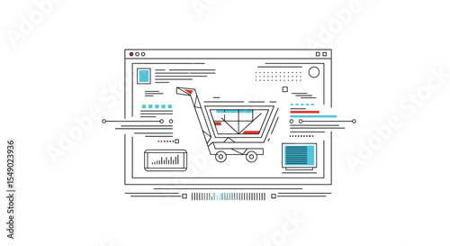 Exploring the Intersection of E Commerce Website Development Data Visualization and Modern Interface Design