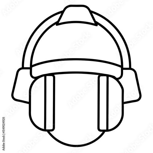 Industrial Safety Earmuffs for Noise Reduction and Protection