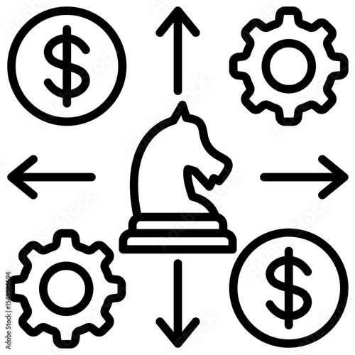 Business Strategy Icon