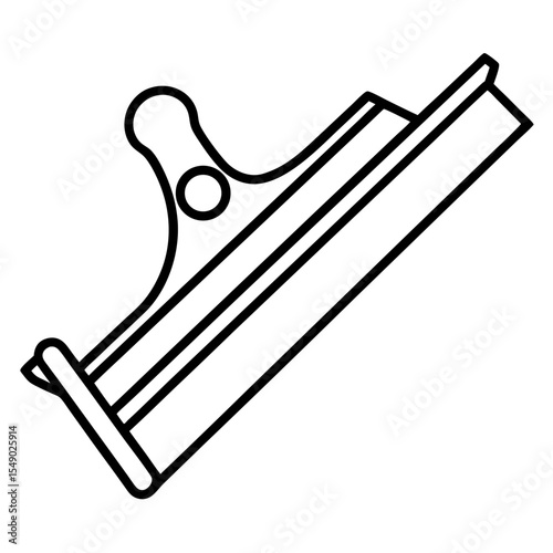 Classic Carpenter Smoothing Plane Used in Wood Shaping
