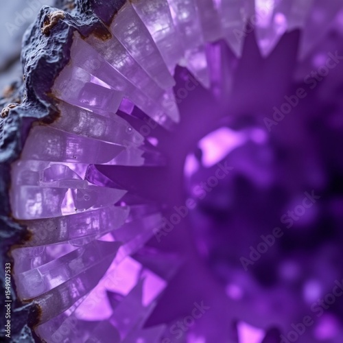 Close up background of amethyst stone