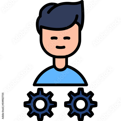 Management Vector Icon Design