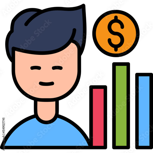 Career Vector Icon Design