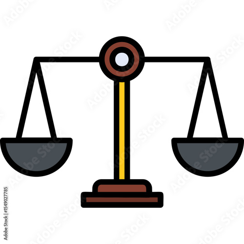 Corporate Laws Vector Icon Design
