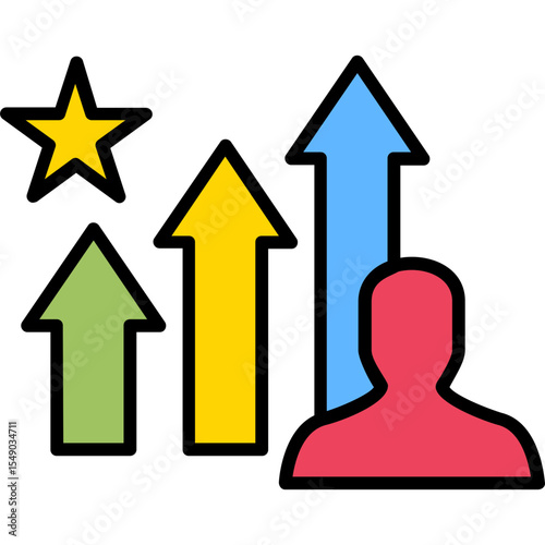 Career Promotion Vector Icon Design