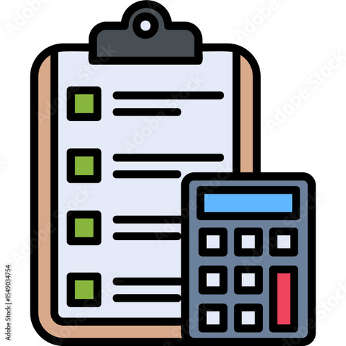 Accounting Vector Icon Design