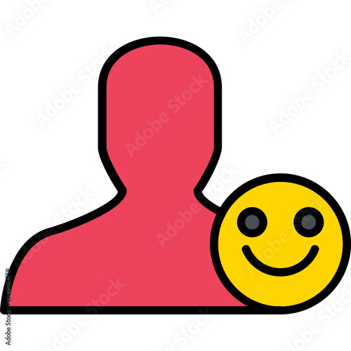 Satisfaction Vector Icon Design