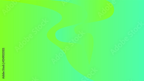 Futuristic Abstract Landscape with Light Trails