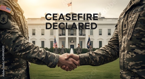 Ceasefire Declared Agreement Between Armies
