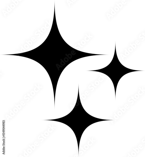 Three twinkling lights design for templates.