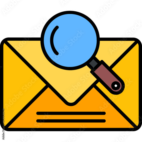 Searching Vector Icon Design