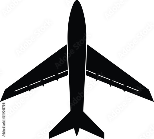 Airplane Icon Air Travel, Flight, Aviation, Journey, Transportation