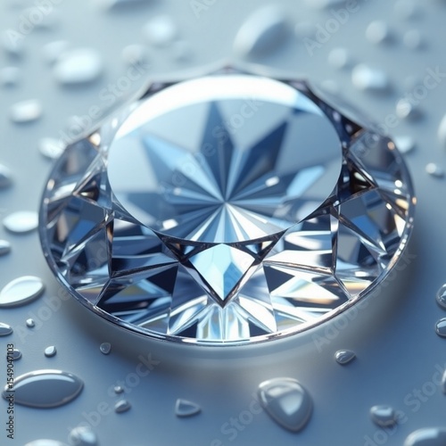 Close up background of diamond