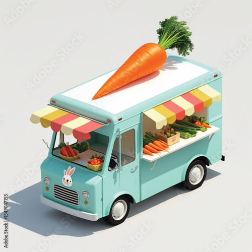 truck on the road