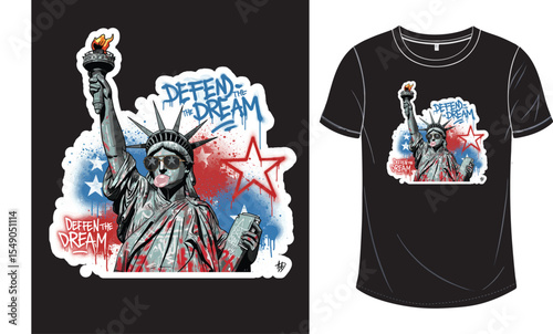 Defend The Dream patriotic slogan
