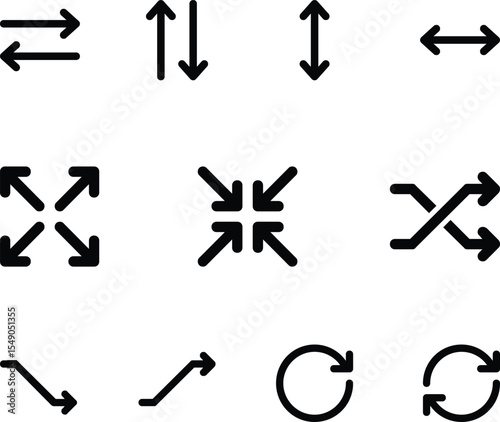 set of arrow icons