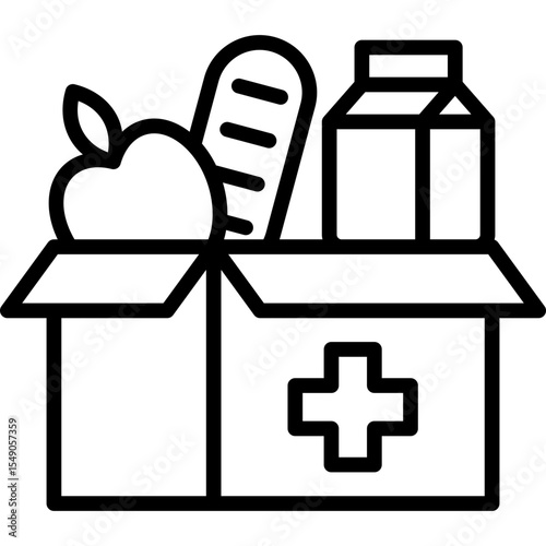 Emergency Food Icon
