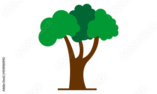 tree vector logo design