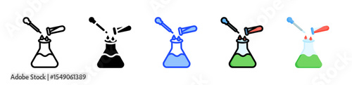 Experiment Icon Collection With Multiple Styles