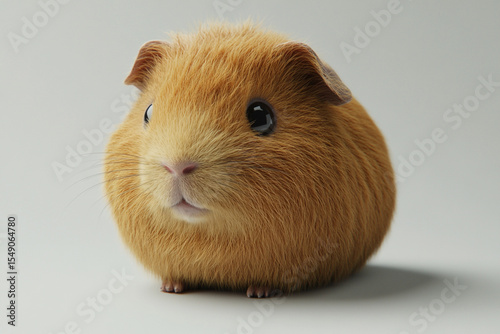 Realistic 3D Guinea Pig

