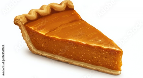 Indulge in the Warmth of Autumn: A Delicious Slice of Homemade Pumpkin Pie Beckons