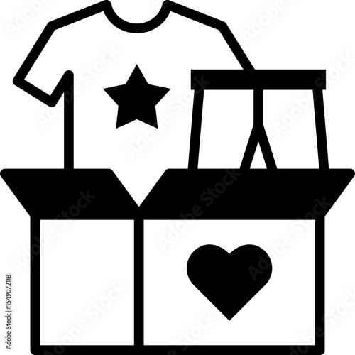 Clothing Donation Icon